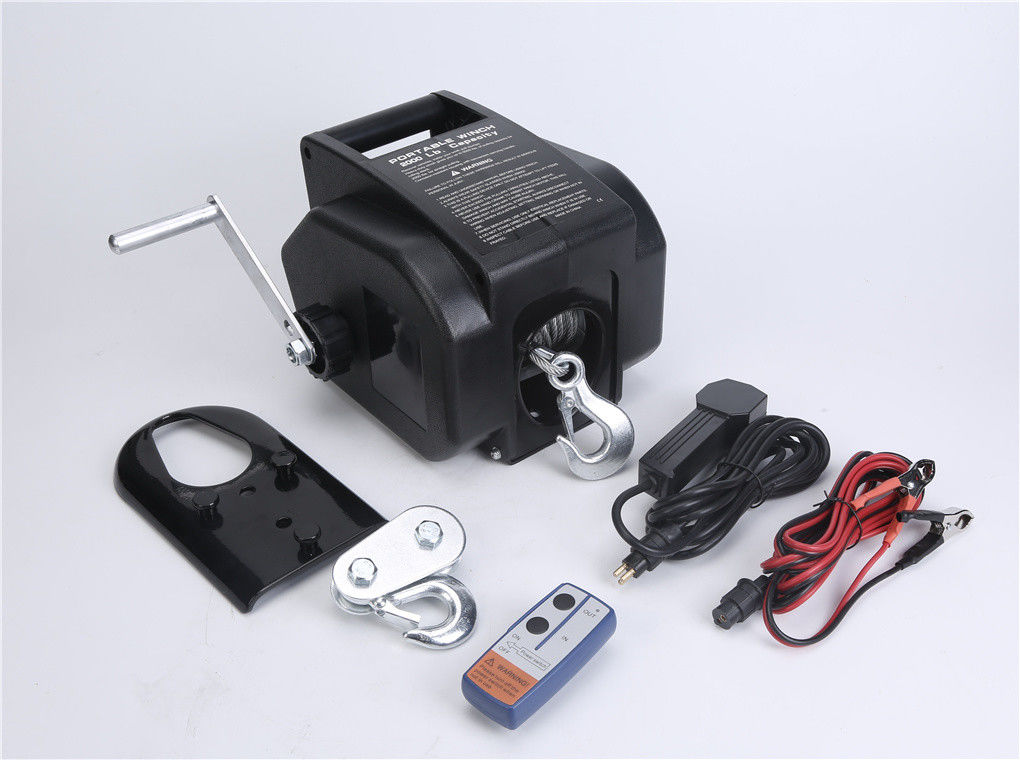 Electric Wireless  Control 30 Feet Cable  Boat Trailer Hand Crank