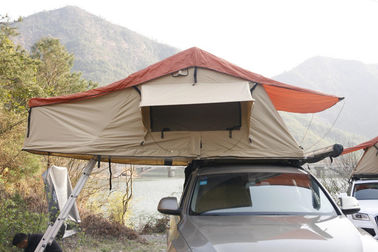 Waterproof 4x4 Roof Top Tent Car Extension Tent With 6 Cm Thickness Mattress