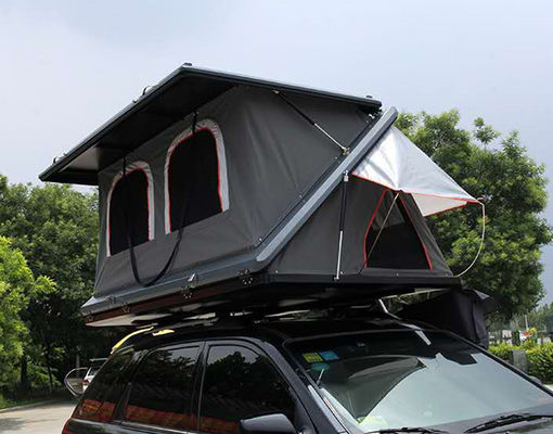Half Automatic Z Shaped Hard Shell Roof Top Tent