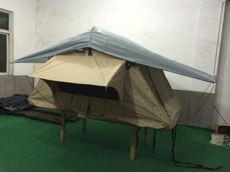 Aluminum Pole 4 Man Roof Top Tent , Kukenam Truck Mounted Tent Anti UV