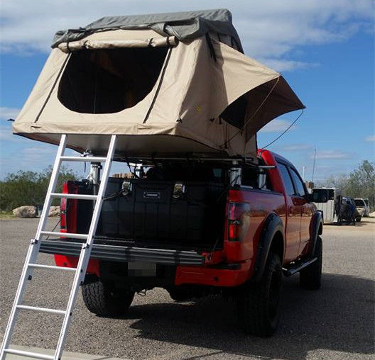 Popular Automatic 4 Person Roof Top Tent Car Sunscreen Leak Proof Camping