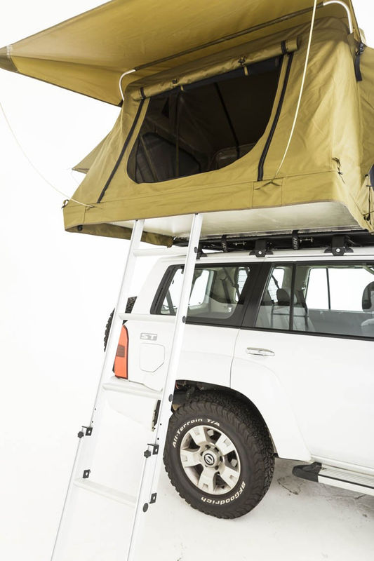 Double Layer Vehicle Top Tent , Truck Parts Jeep Wrangler Roof Rack Tent