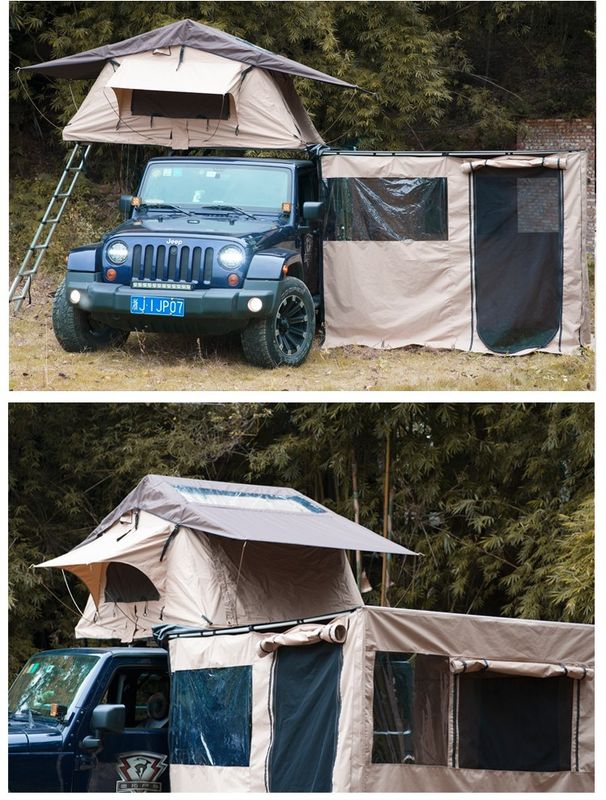 3-4 Person Off Road Vehicle Awnings UV50+ Protection 1 Year Warranty