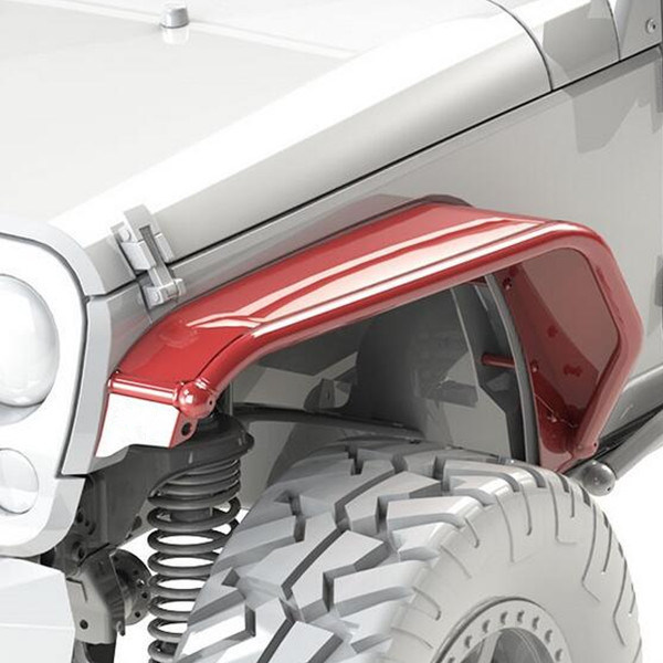 Jeep Wrangler Aluminum Front Fender Flares Material Aluminum