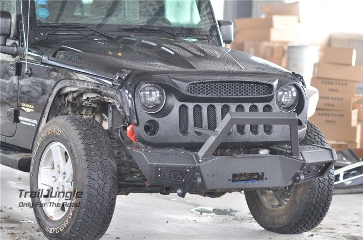 Durable Steel 2007 Jeep Wrangler Bumpers / Front And Rear Bumpers CE Certificate