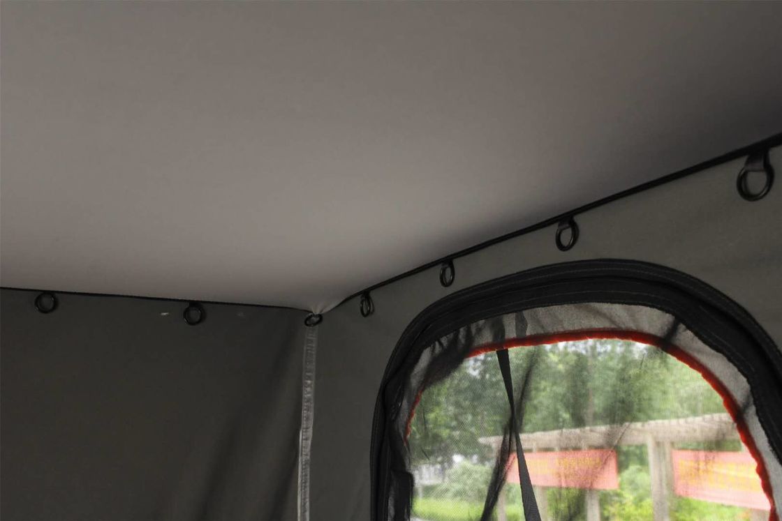 Aluminum Hard Shell Z Shaped Pop Up Roof Top Tent Camper