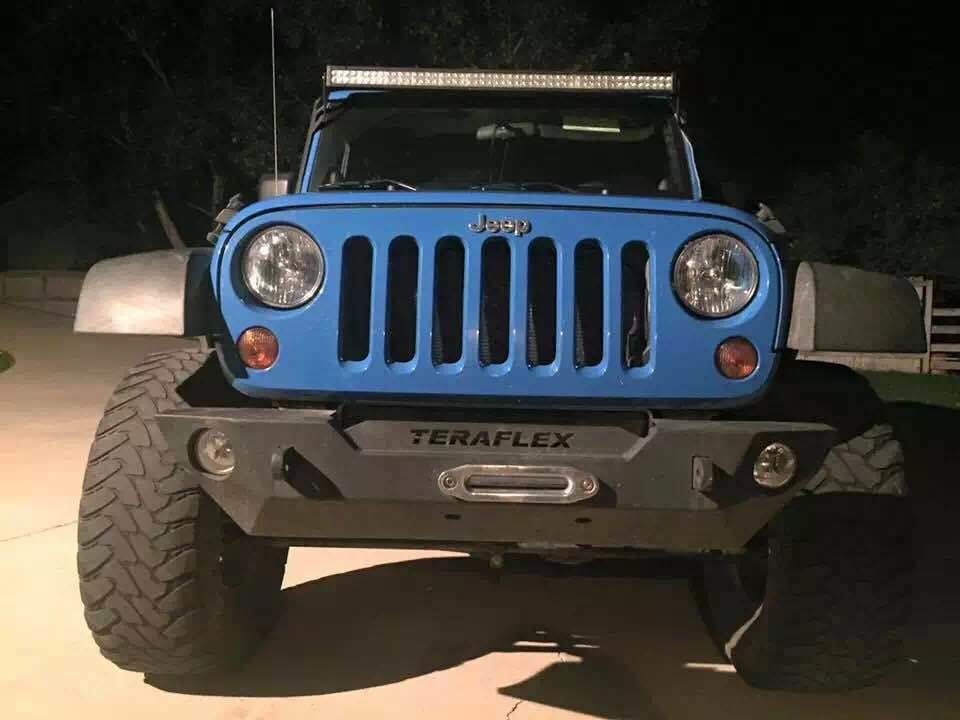 Black Painting Jeep Wrangler Bumpers Guard For Wrangler Car Accessories