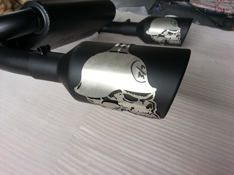 Jeep Jk Wrangler Metal Mulisha Exhaust Material Stainless Steel