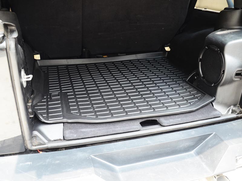 Rear Trunk Tray for jeep wrangler JK 2007+ Trunk Mat for ...
